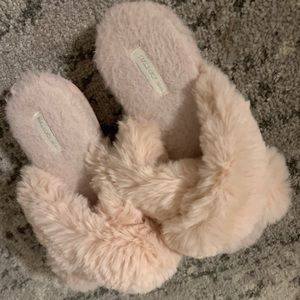 Fuzzy slippers
